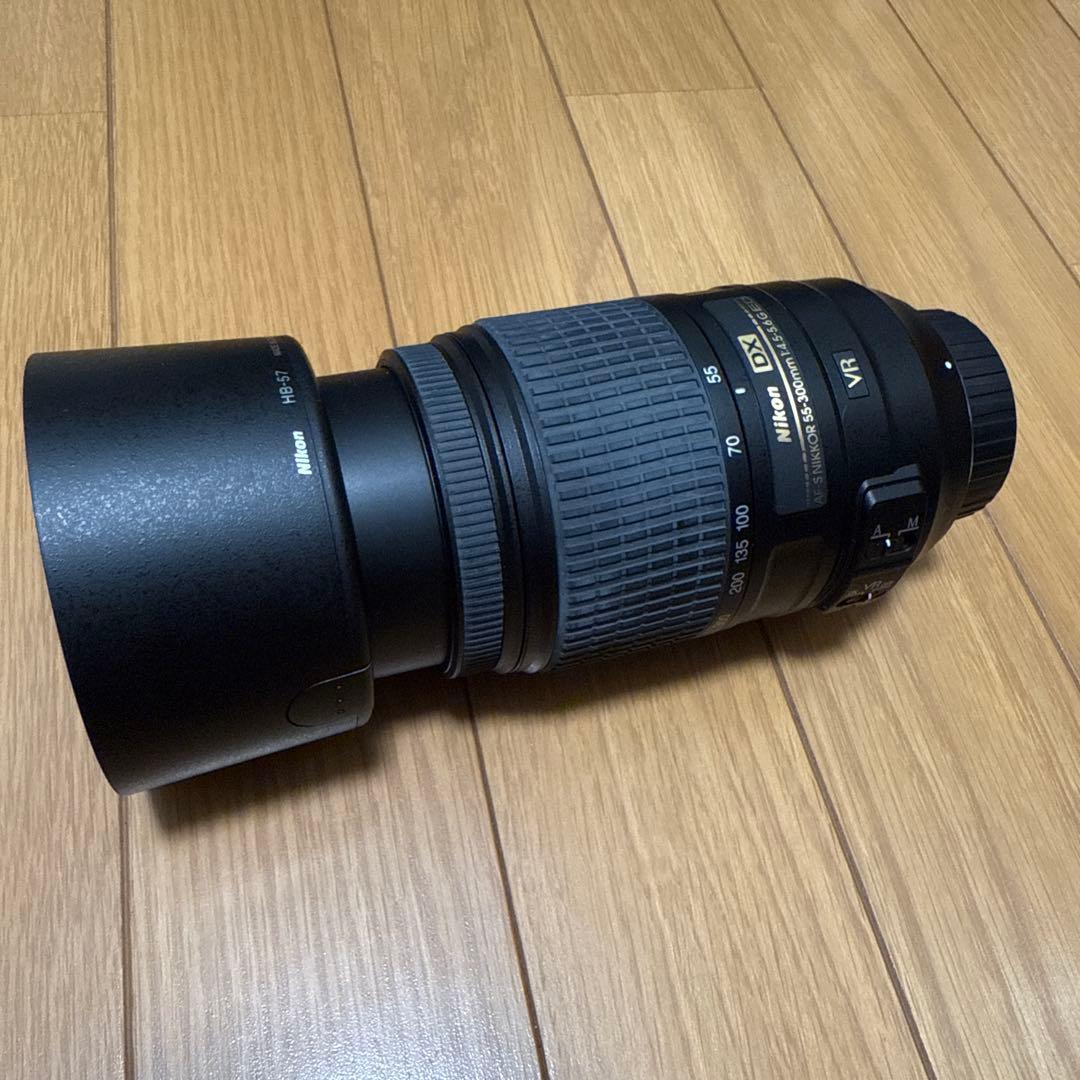 【中古】Nikon D5500 ダブルズームキット ブラック