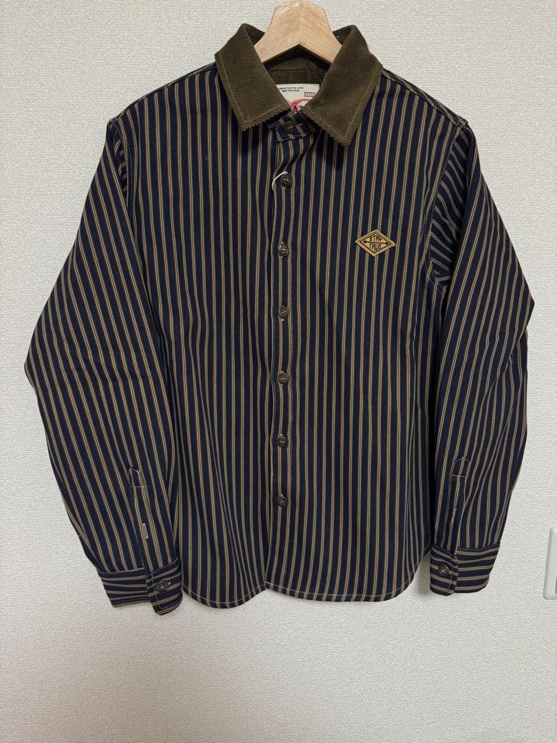 【新品未使用】KARAKUストライプシャツ