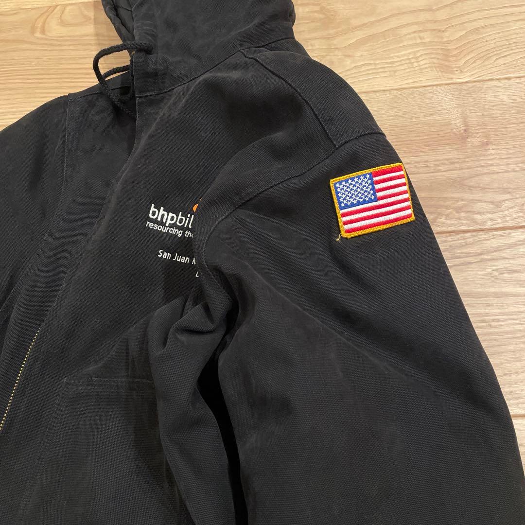 Dickies アクティブジャケット ダックジャケット 企業ロゴcarhartt