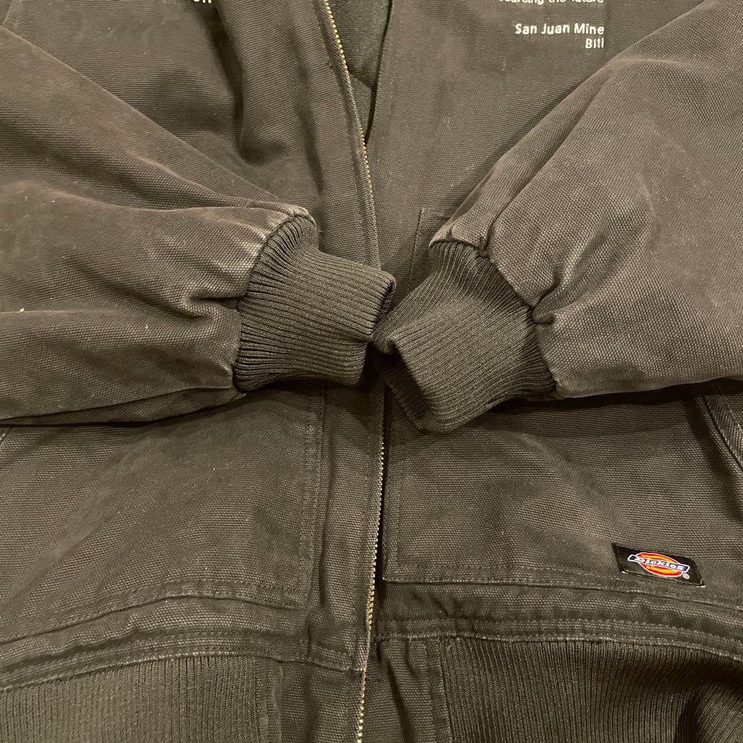 Dickies アクティブジャケット ダックジャケット 企業ロゴcarhartt