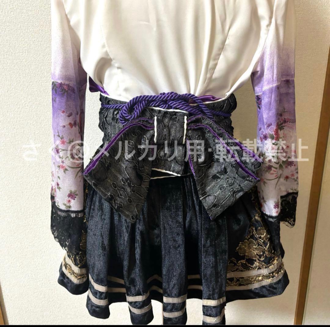 【値下げ】戦国無双３　ガラシャ　コスプレ衣装　ウィッグ　ブーツ付き