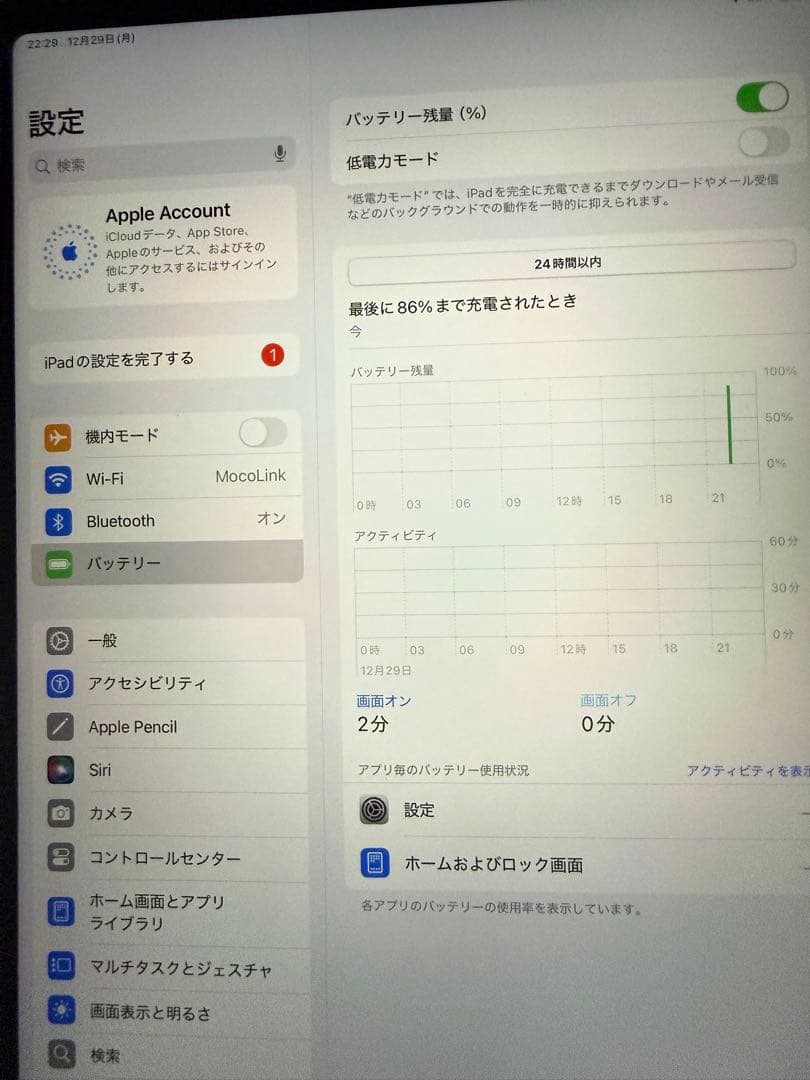 【美品】Apple iPad Pro 11インチ 第2世代 1TB WiFi