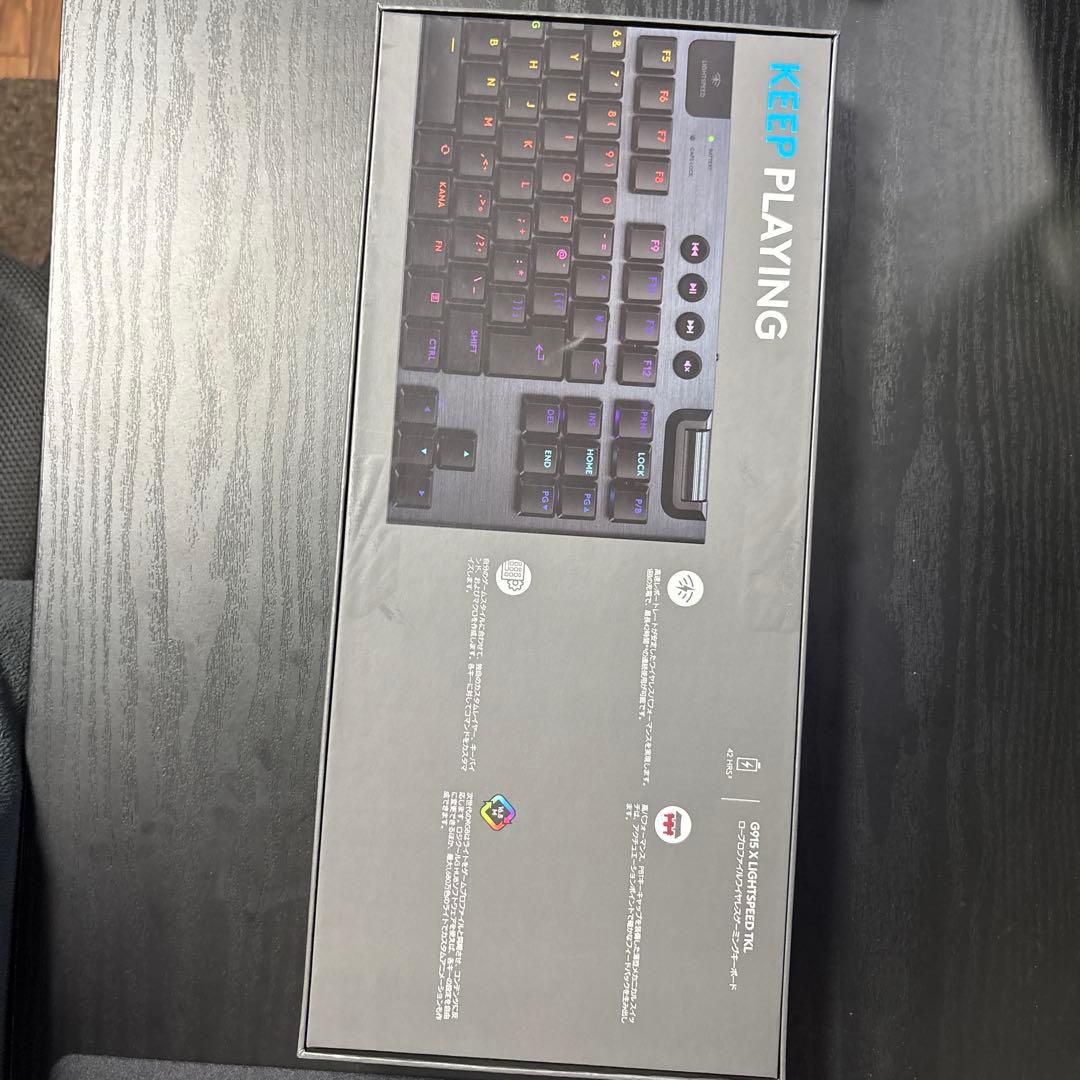 Logicool G G915 TKL 薄型 赤軸　 リニア/ブラック