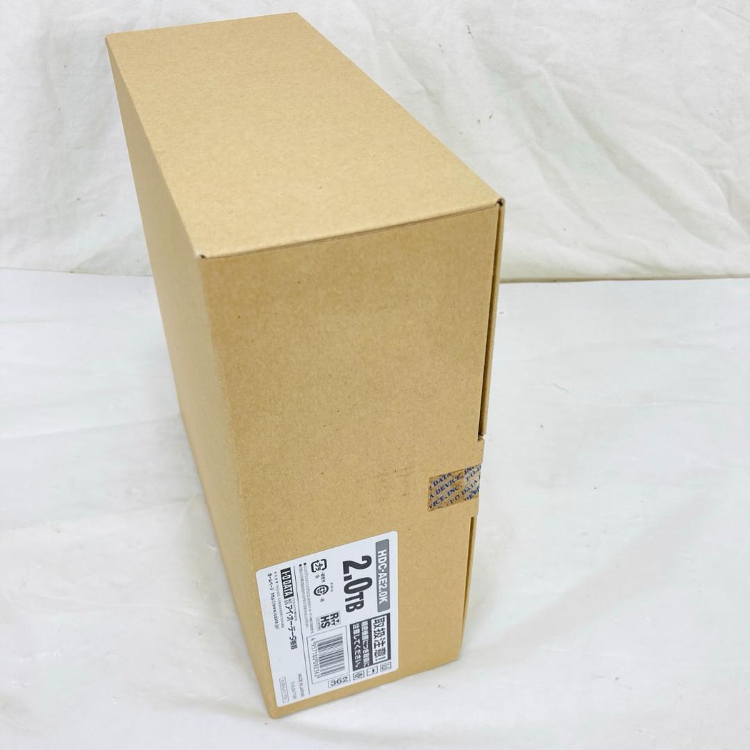 未開封 I・O DATA 2TB 外付けハードディスクHDDHDC-AE2.0K