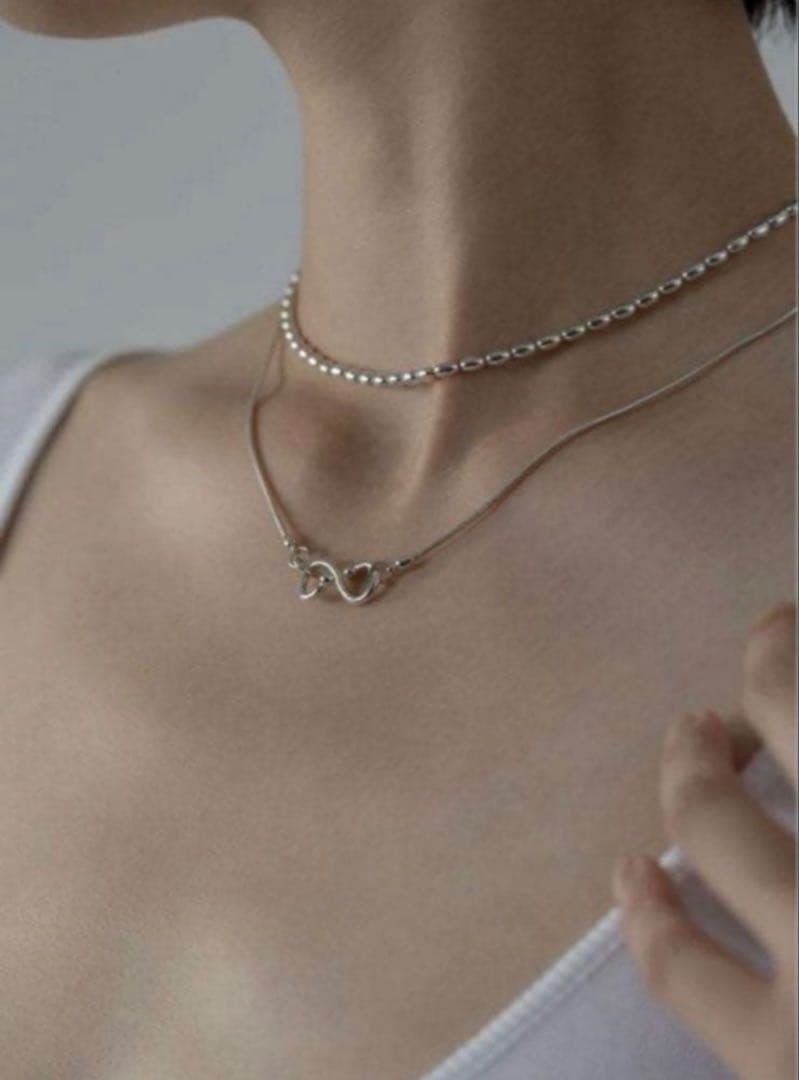 h'eres INES 08 NECKLACEヒアーズ　2点　45cm