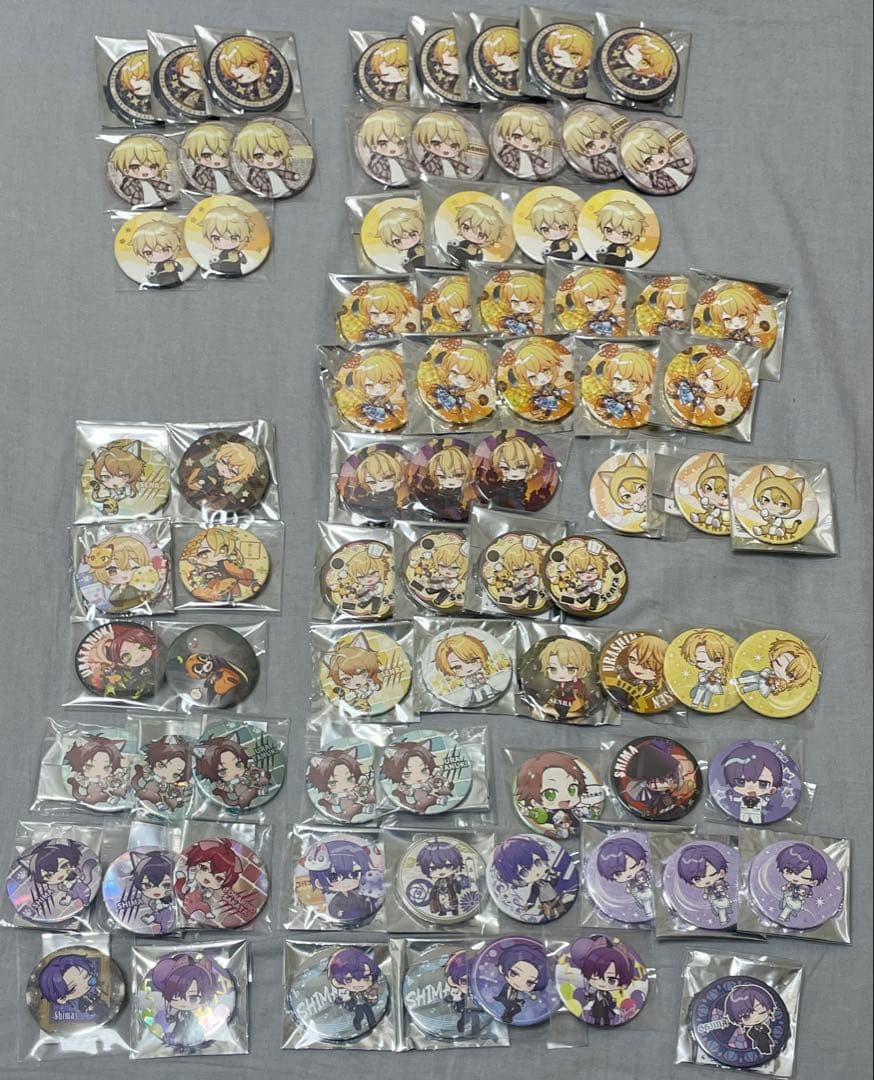 ゆ*ず様 浦島坂田船 センラ 缶バッジ アクキー まとめ売り