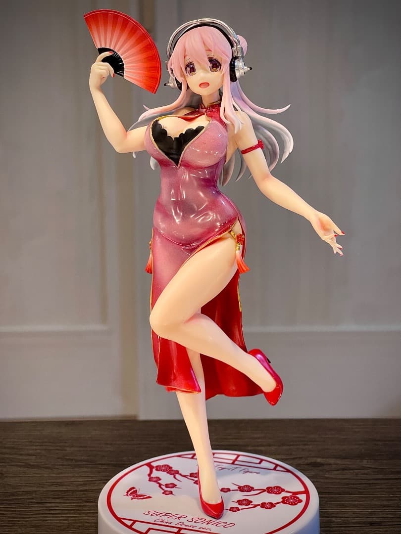 ふ*ち様 《リペイント》スーパーそに子 チャイナドレス フィギュア