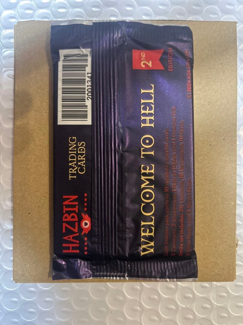 ハズビン ホテル カード ブースター パック 第2版 未開封パック