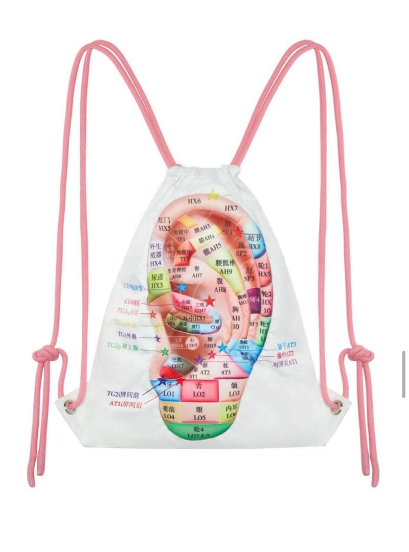 バッグ HuDieGongZhu 3D Ear Drawstring Bag