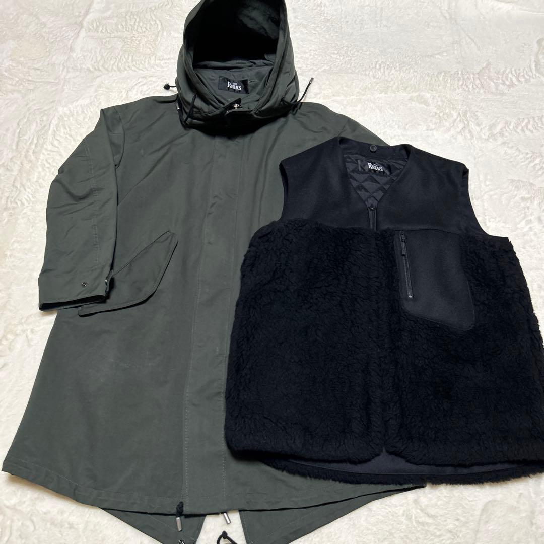 日本製 THE RERACS 48 ザ・リラクス モッズコート ライナーベスト