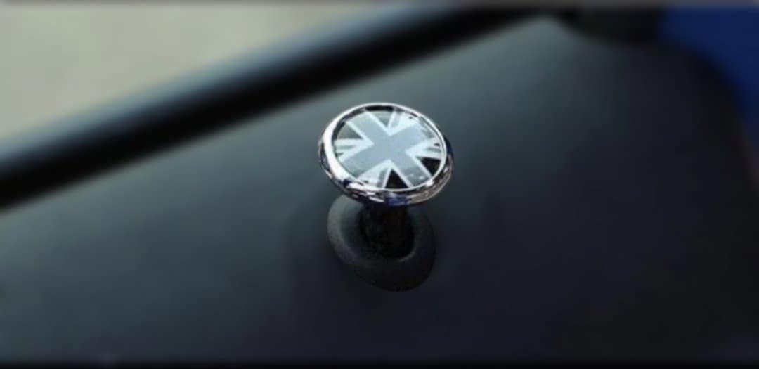 MINI「ブラックジャック・ドアロックピ ン」