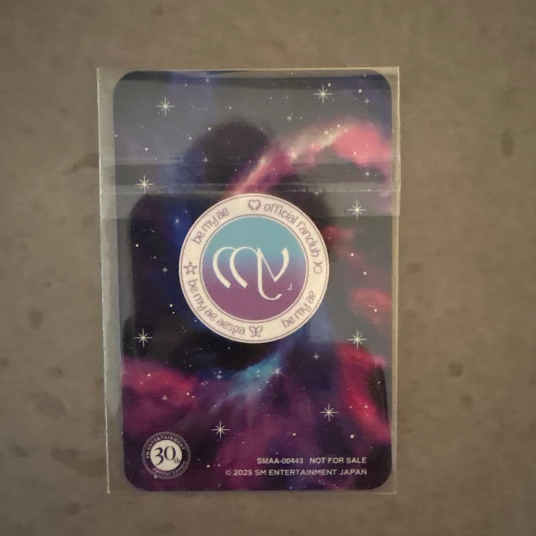 SM 30周年ファンクラブ抽選会 第2弾 aespa Giselle ジゼル