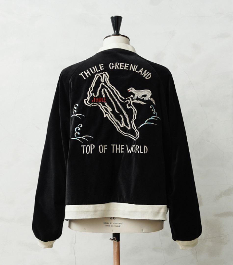 WAIPER x TOWN CRAFT グリーンランドスカジャンブラック