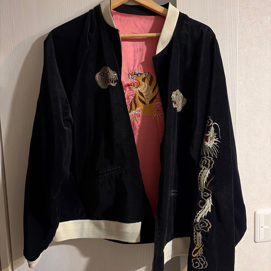 WAIPER x TOWN CRAFT グリーンランドスカジャンブラック