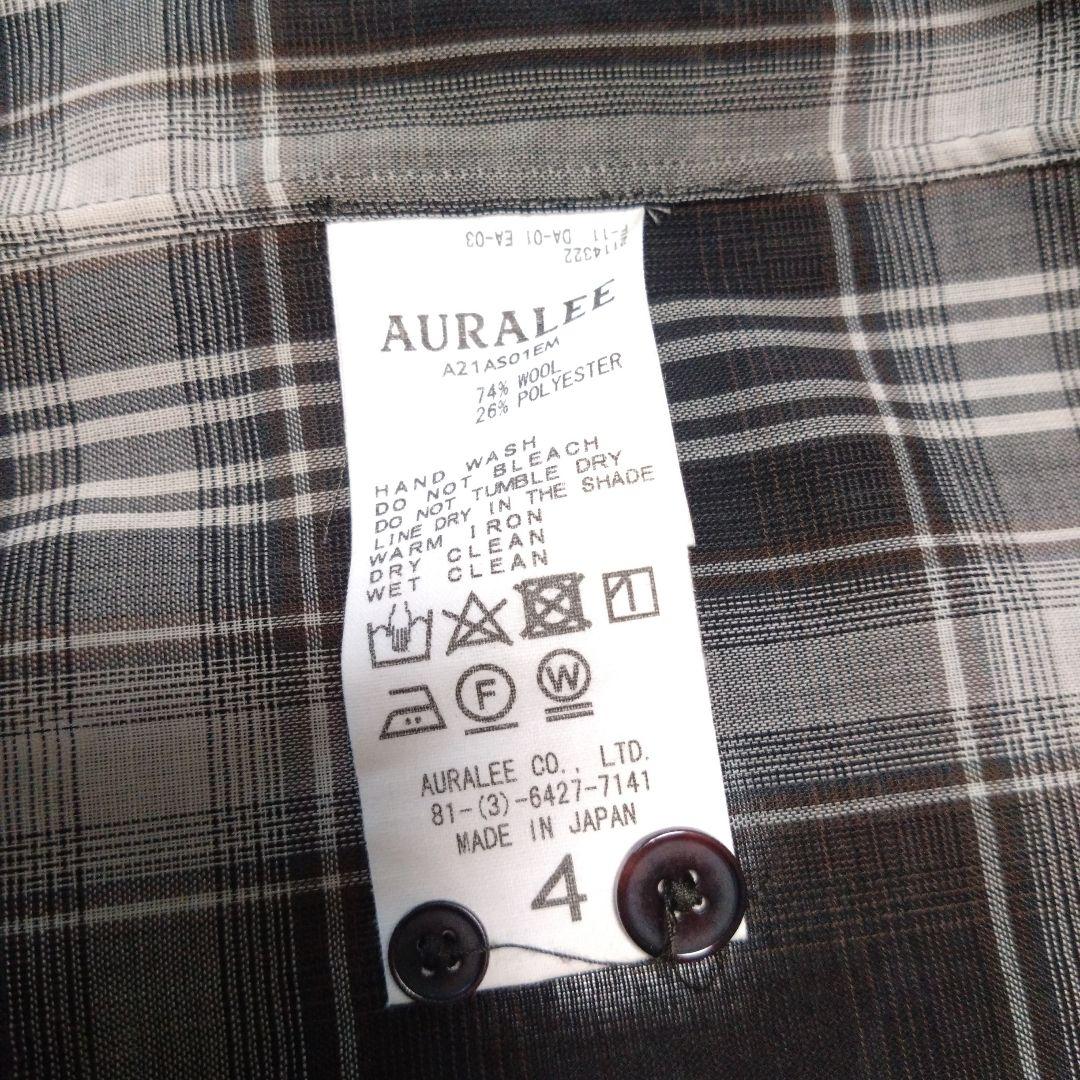 オーラリー　長袖シャツ