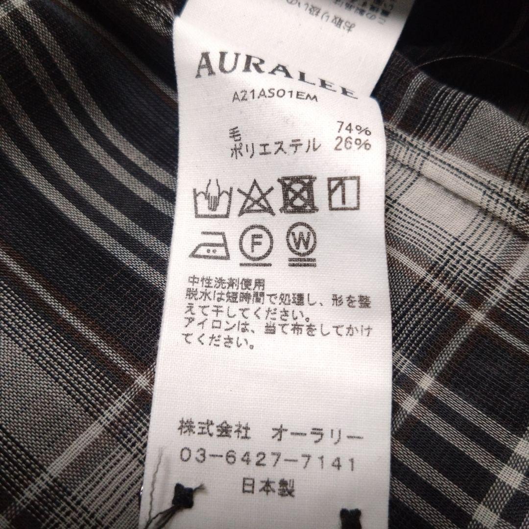 オーラリー　長袖シャツ