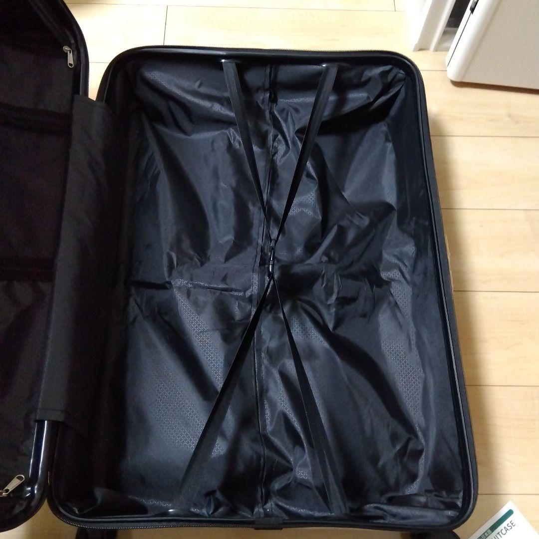 スーツケース XL 98L グレー キャリーケース TSAロック 軽量 耐衝撃