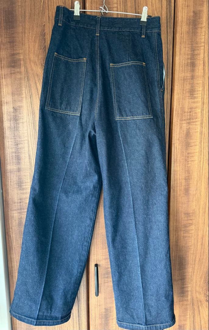 【超美品】MY WEAKNESS Denim Wide Pants サイズ 25
