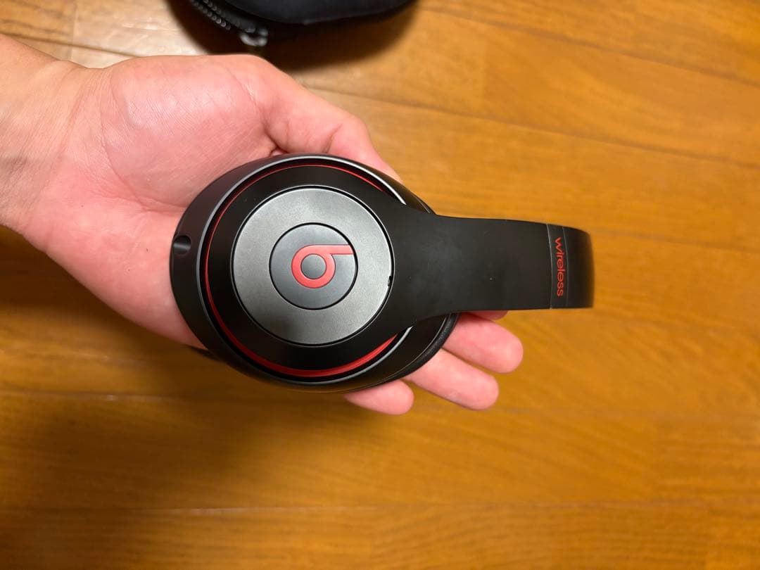 Beats Studio3 ワイヤレスヘッドホン ブラック/レッド