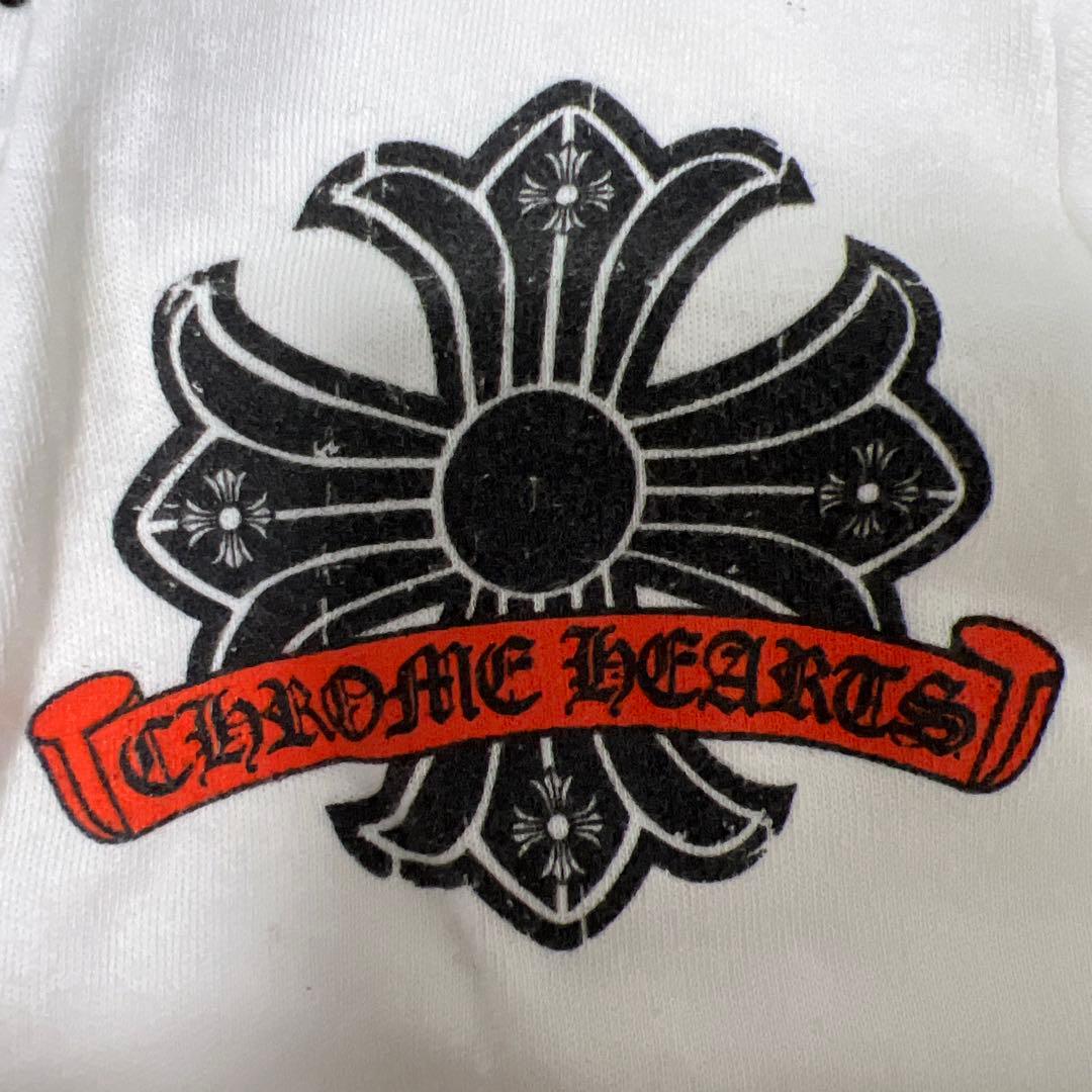 クロムハーツ ロンパース 白