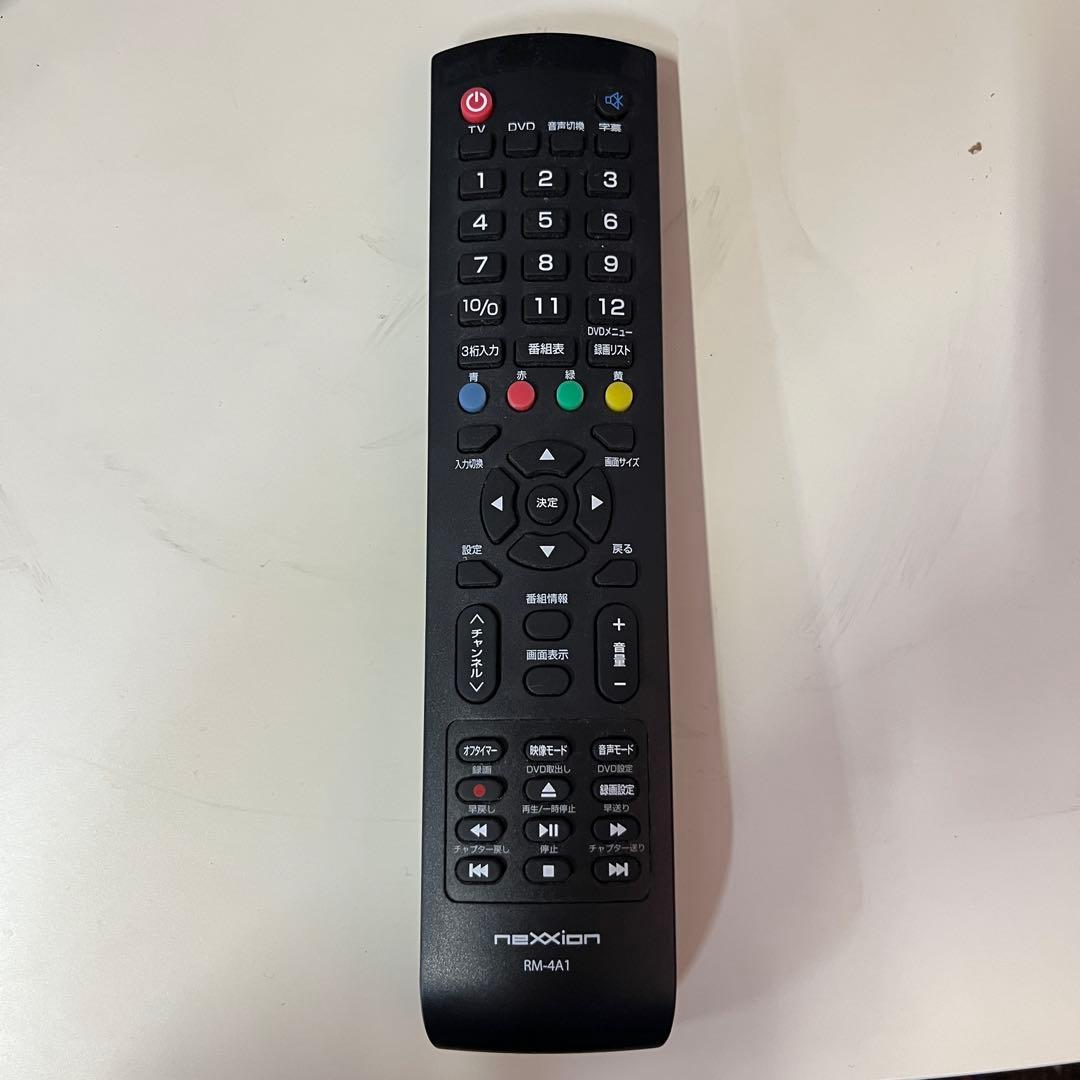 nexxion 24V型 液晶テレビ DVDプレーヤー内蔵 20年製 リモコン付