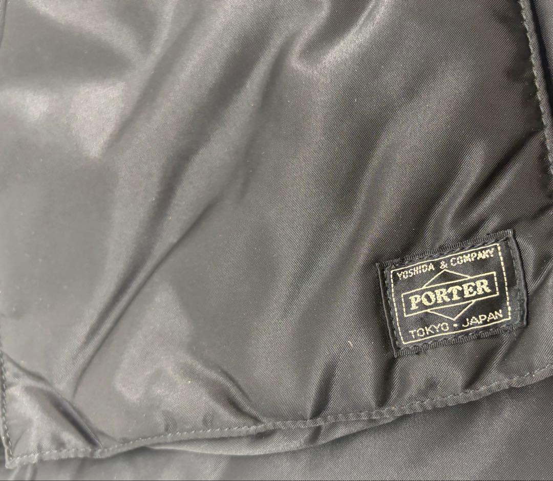 ①PORTER タンカー　ブラック　トートバッグ　メンズ　ポーター