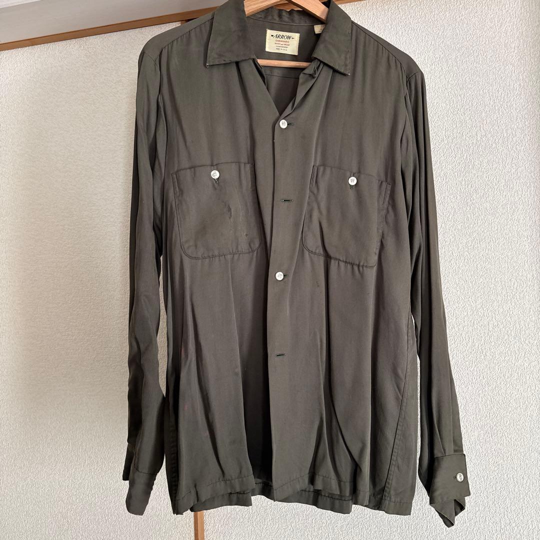 60s ARROW GABANARO レーヨン