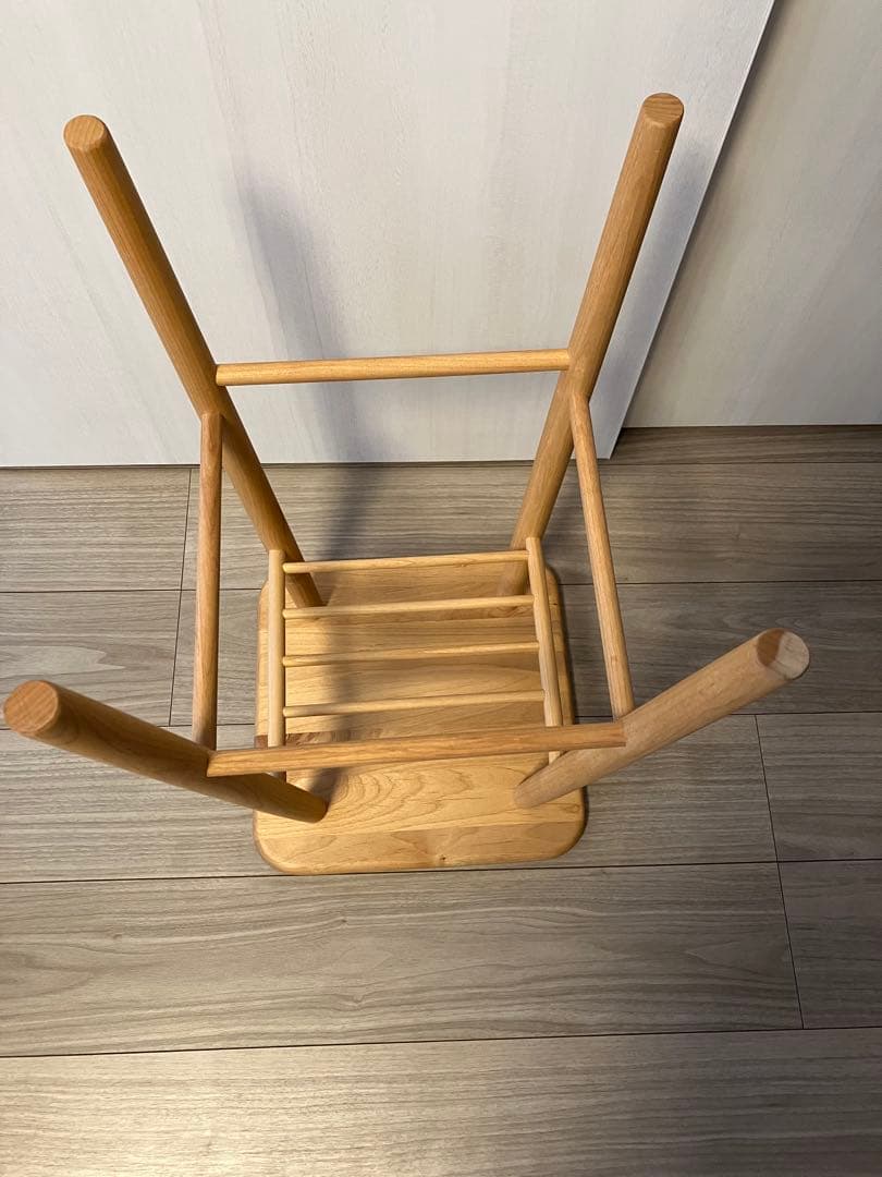 MOMO NATURAL MOCHA WOOD STOOL Lサイズ