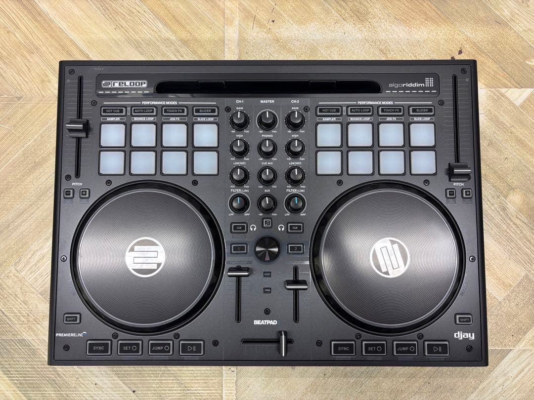 Reloop/PCDJコントローラ BEATPAD2 djay対応