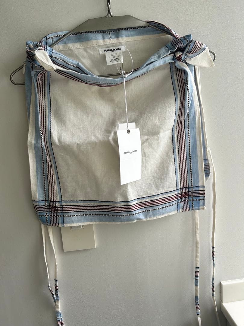 トップス FUMIKA UCHIDA HANDKERCHIEF BIB TOP