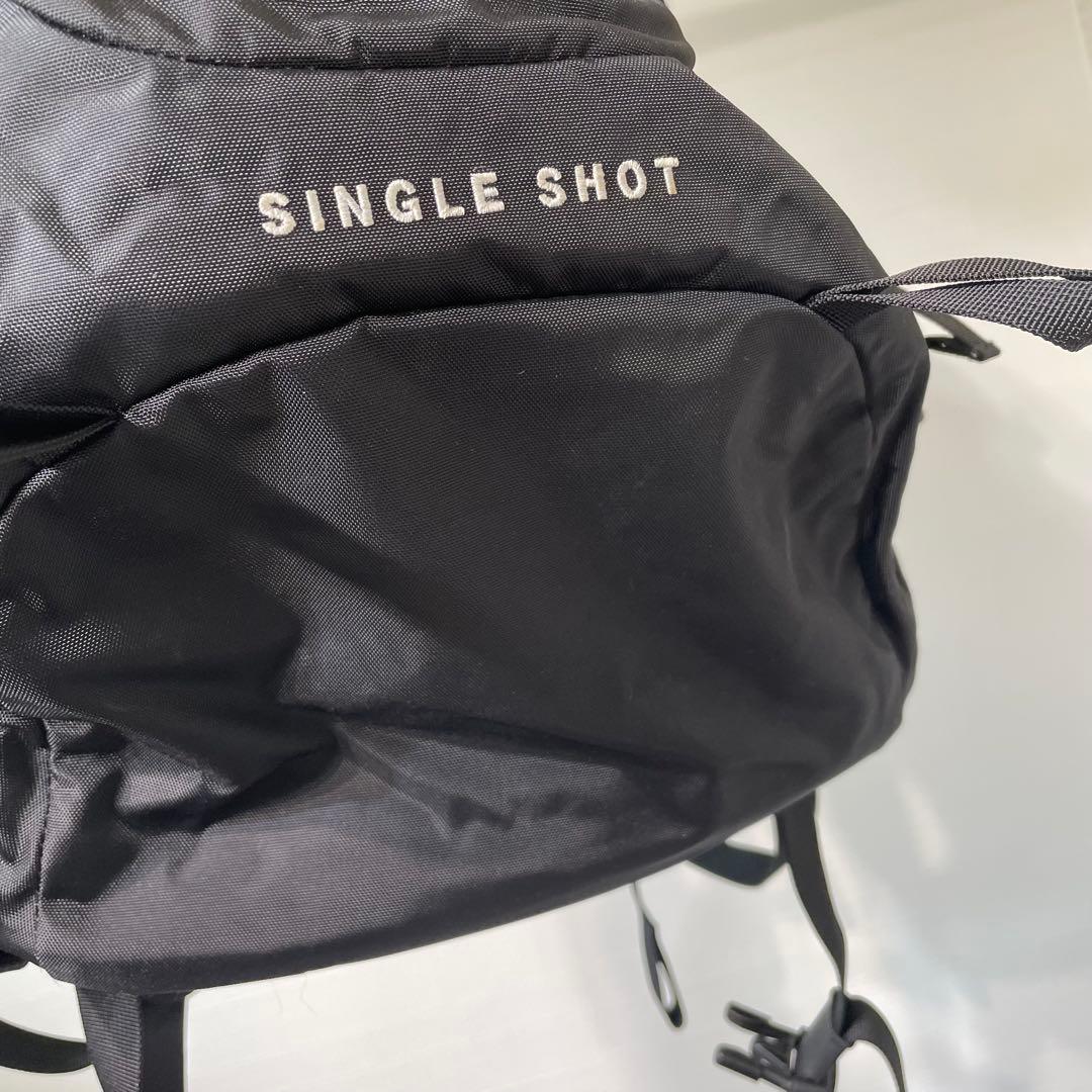 ノースフェイス　シングルショット　黒