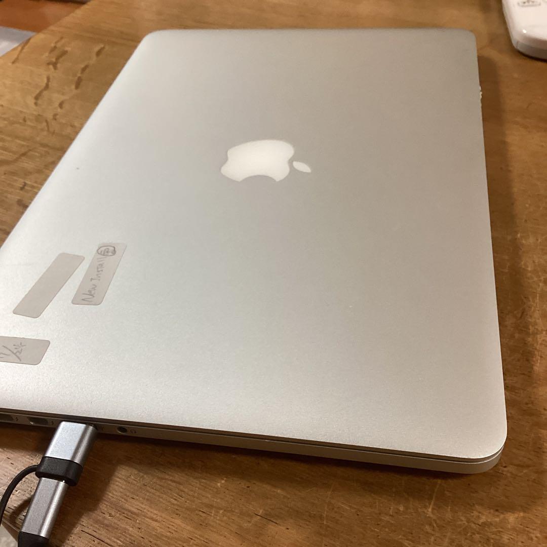 MacBook Pro 13インチA1502 Late 2013アダプター付き
