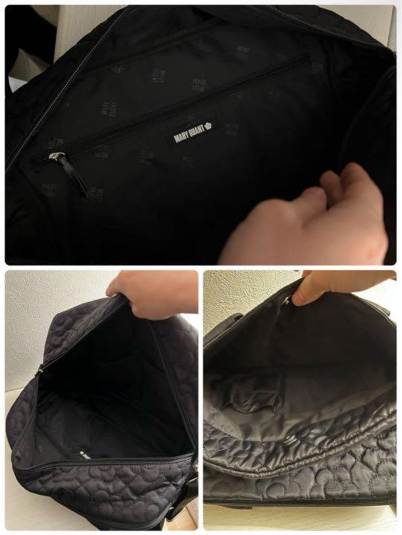 【激レア】マリークワント キルティングボストンバッグ