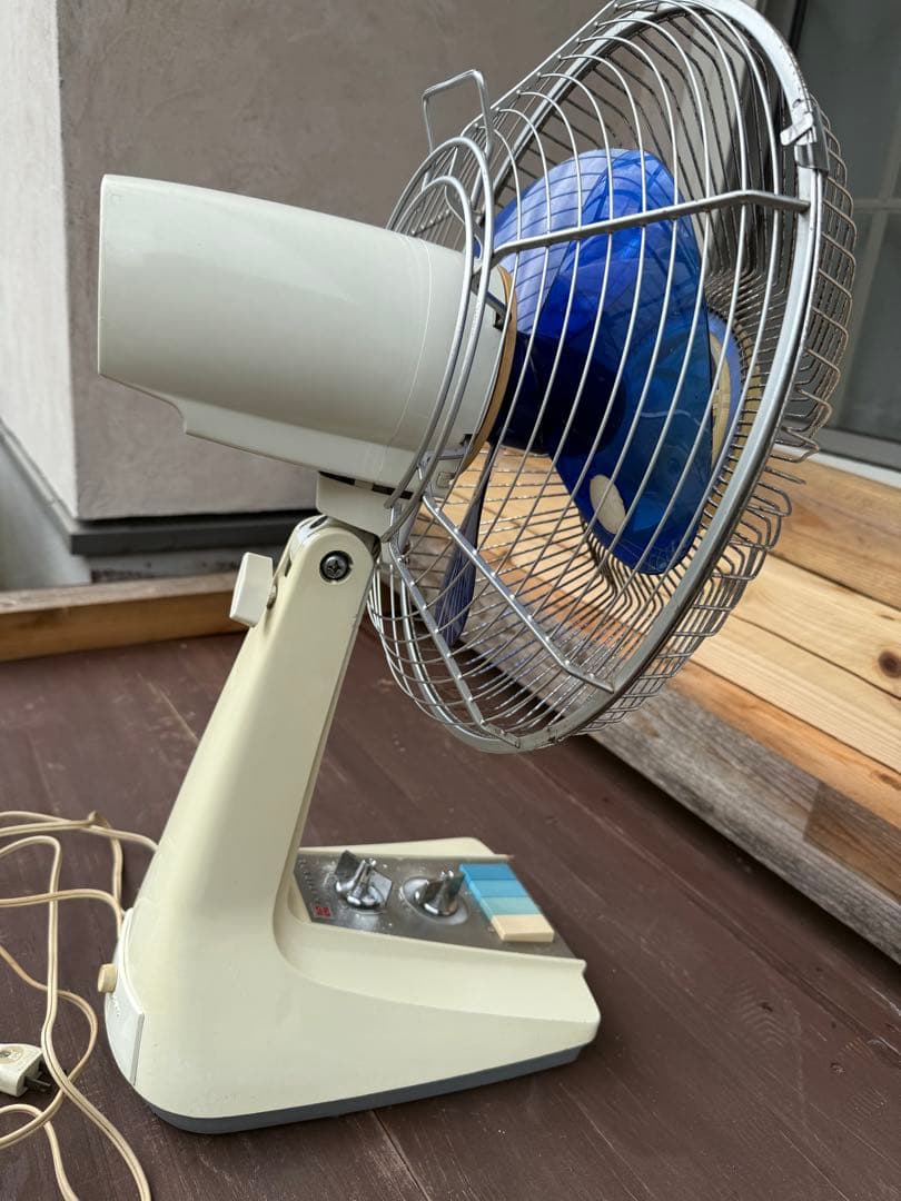 扇風機 F-30FZ 昭和　ナショナル　レトロポップ　アンティーク