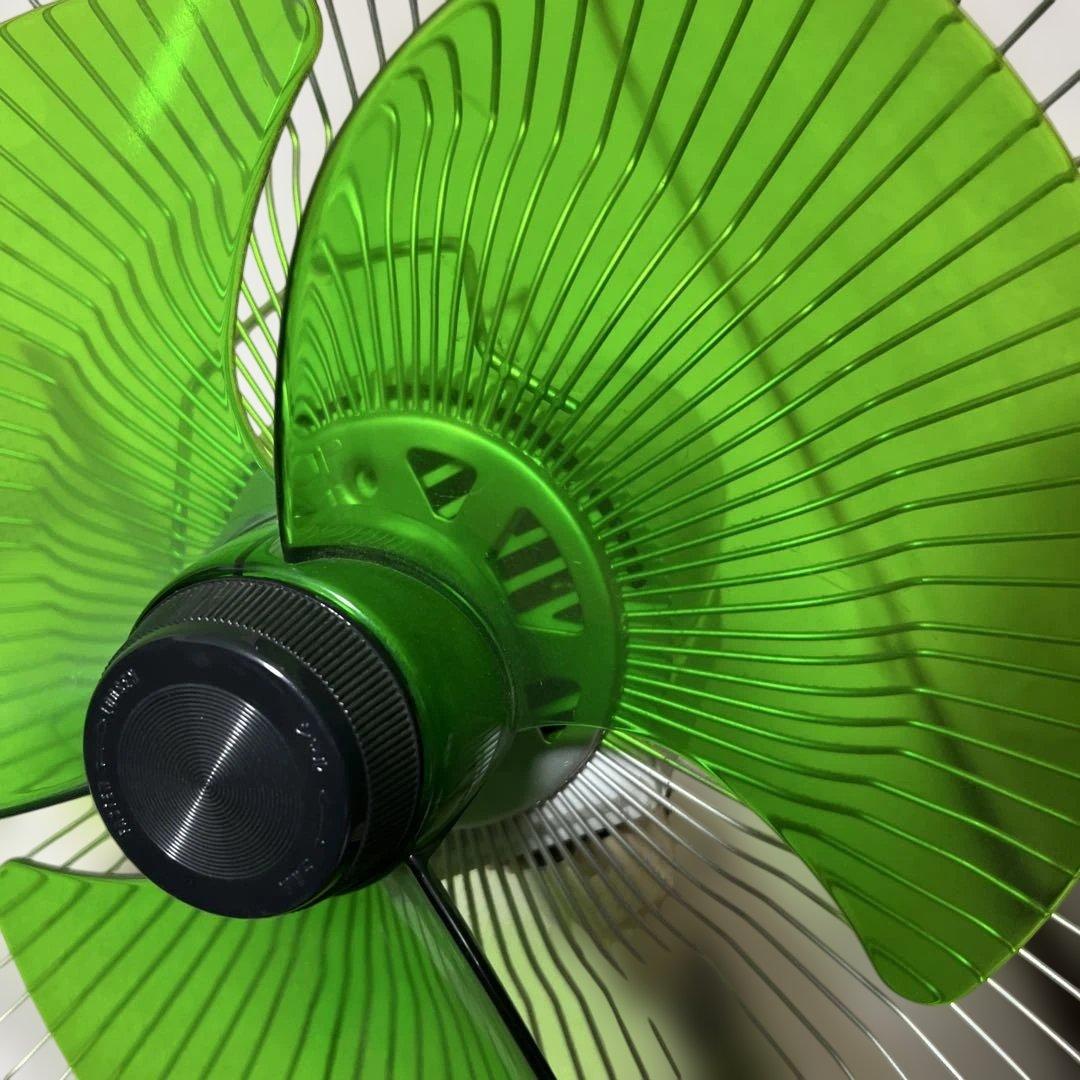 レアなグリーン　SANYO EF-6JB 家庭用扇風機