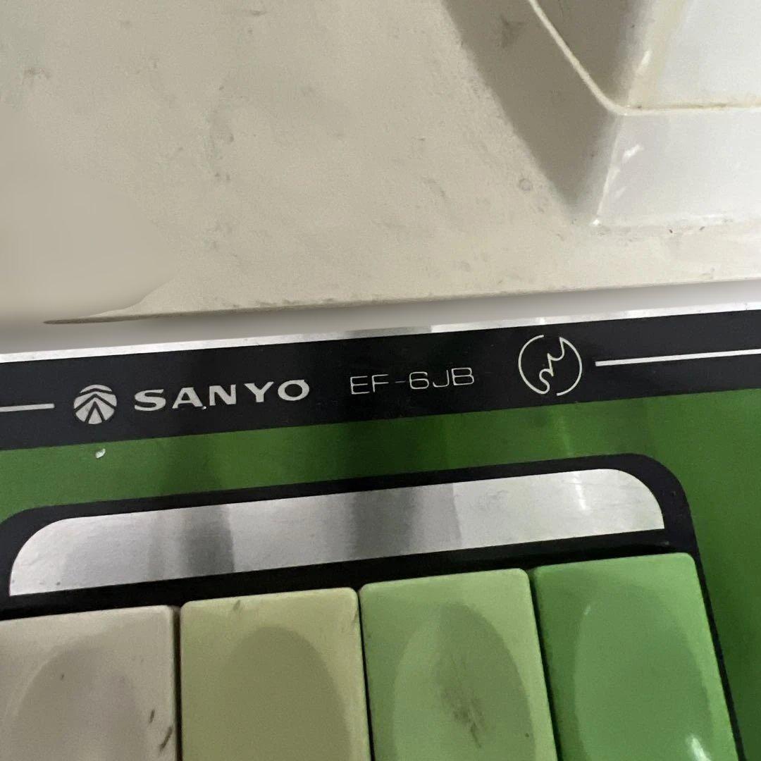 レアなグリーン　SANYO EF-6JB 家庭用扇風機