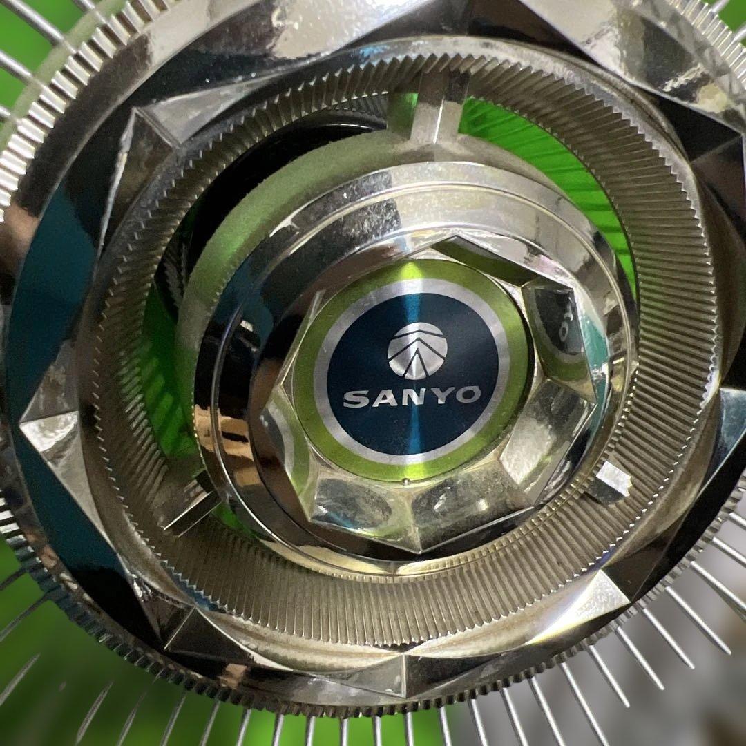 レアなグリーン　SANYO EF-6JB 家庭用扇風機