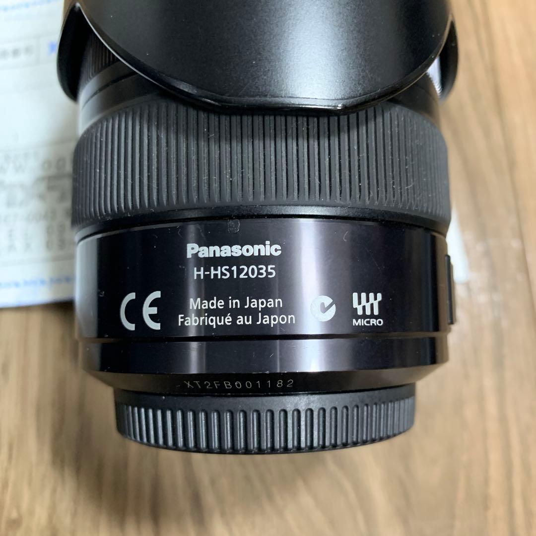 パナソニック レンズ　H-HS12035