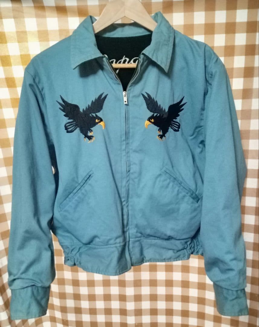 テーラー東洋 リバーシブル スカジャン 別珍　Mサイズ