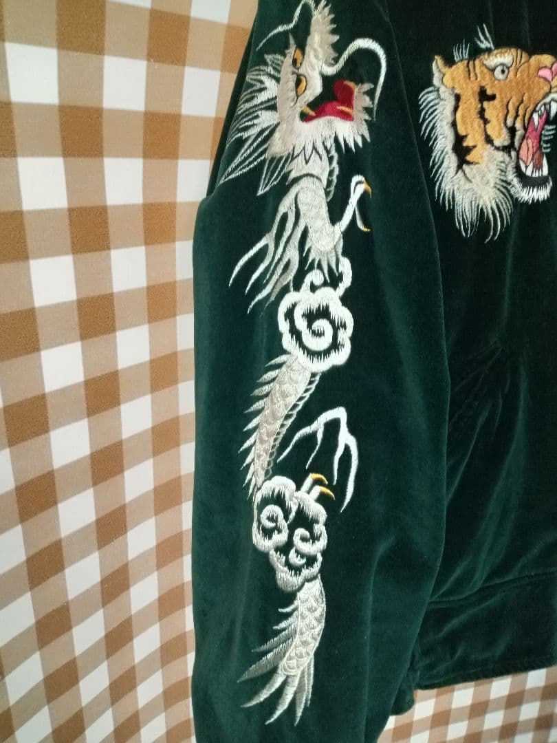 テーラー東洋 リバーシブル スカジャン 別珍　Mサイズ