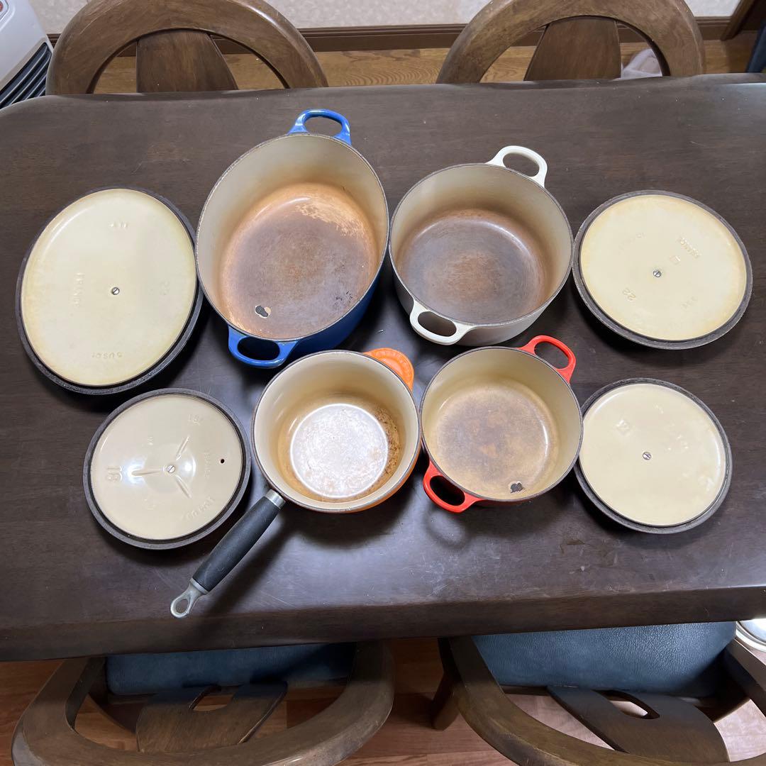 ル・クルーゼ ルクルーゼ 鍋 まとめ 18 22 29 片手鍋 両手鍋