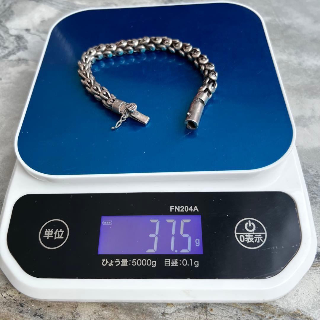 VINTAGE ヴィンテージ スケイル チェーン ブレスレット 鱗 バックル