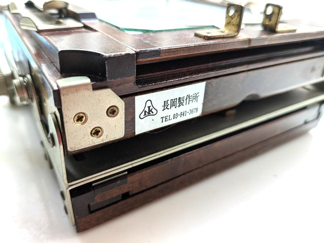 長岡製作所 4×5 折り畳み大判カメラ フィールドカメラ