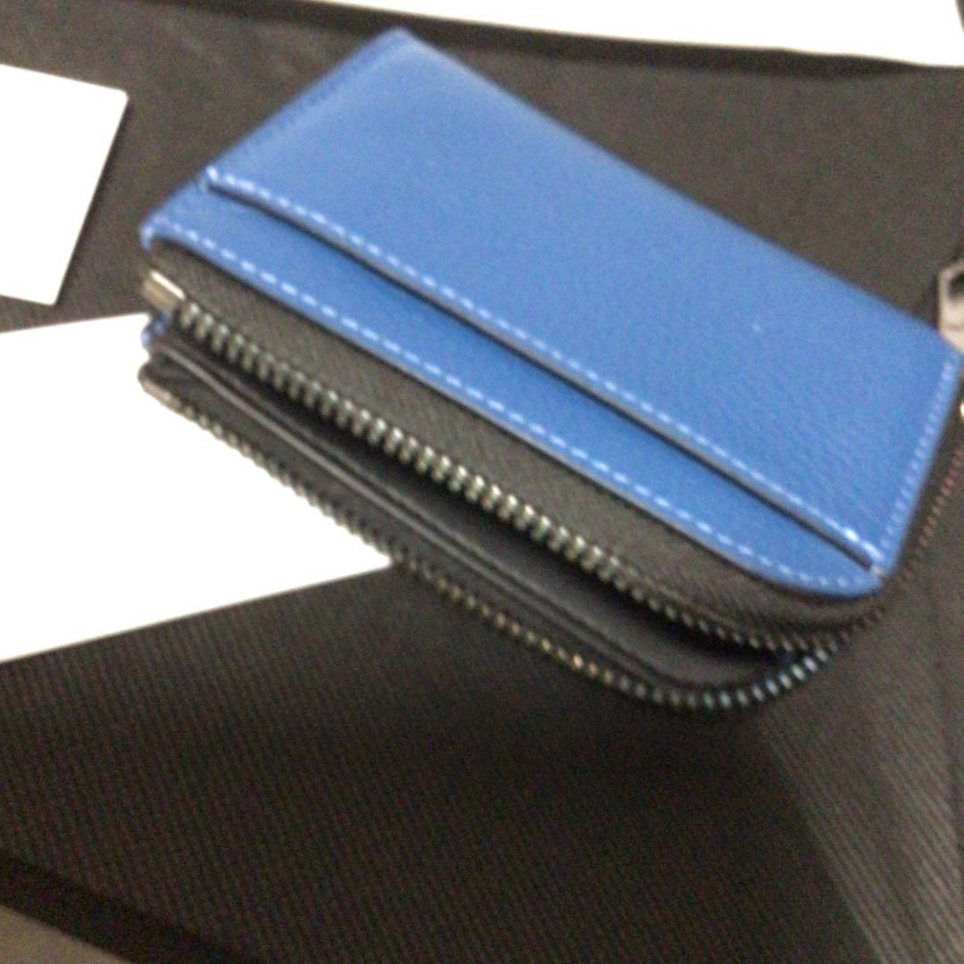 美品❤️COACH メンズレザーキーホルダー付小銭入れ　未使用品