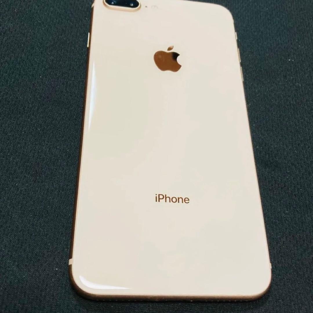 【中古美品】iPhone8 プラス64GB ピンクゴールド docomo