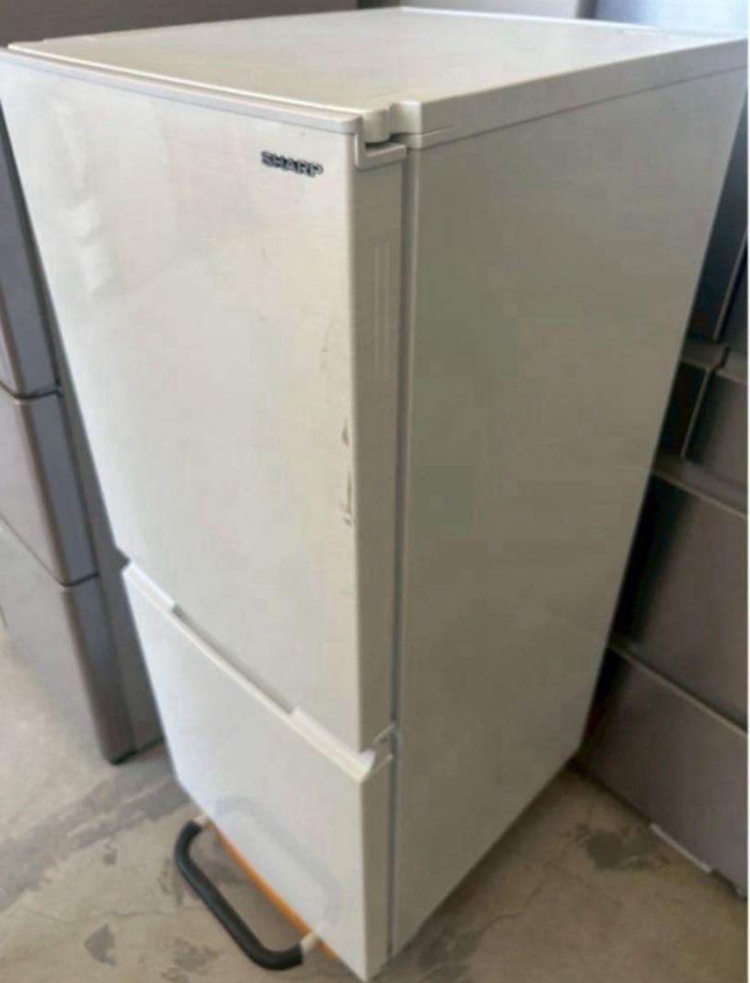 【高年式】2021年式 152L 2ドア冷蔵庫 シャープ SJ-D15G-W