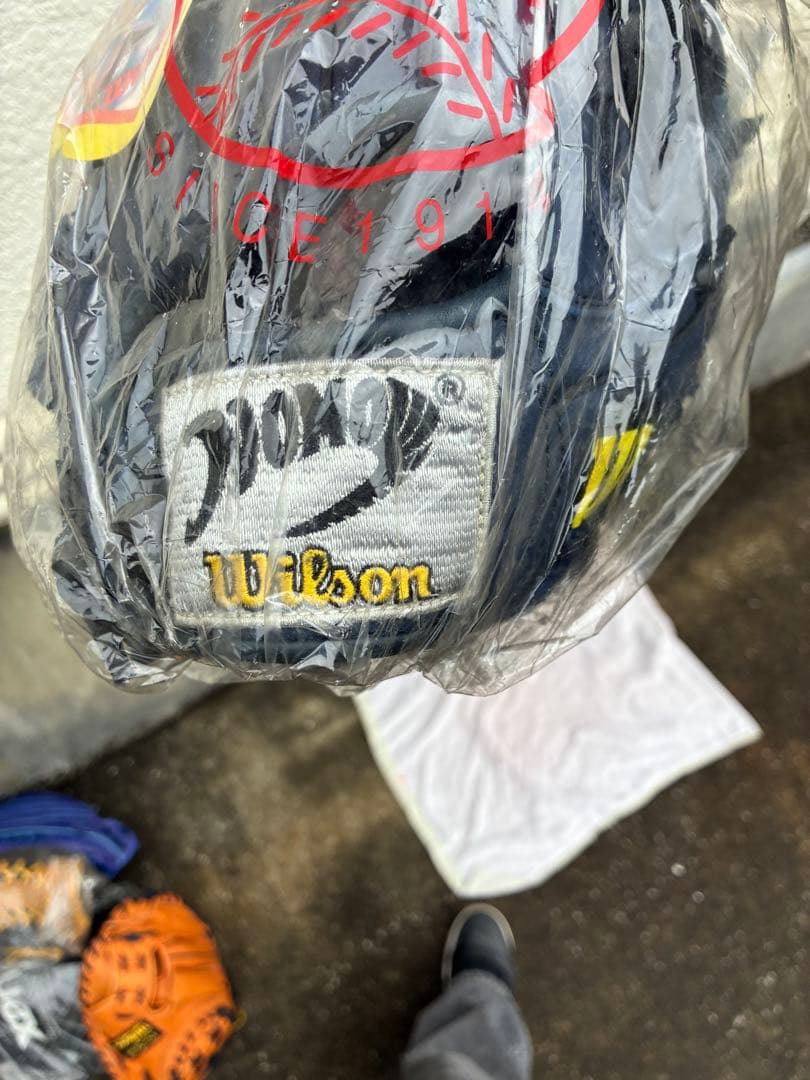 ウィルソン 野茂英雄モデル　軟式グローブ
