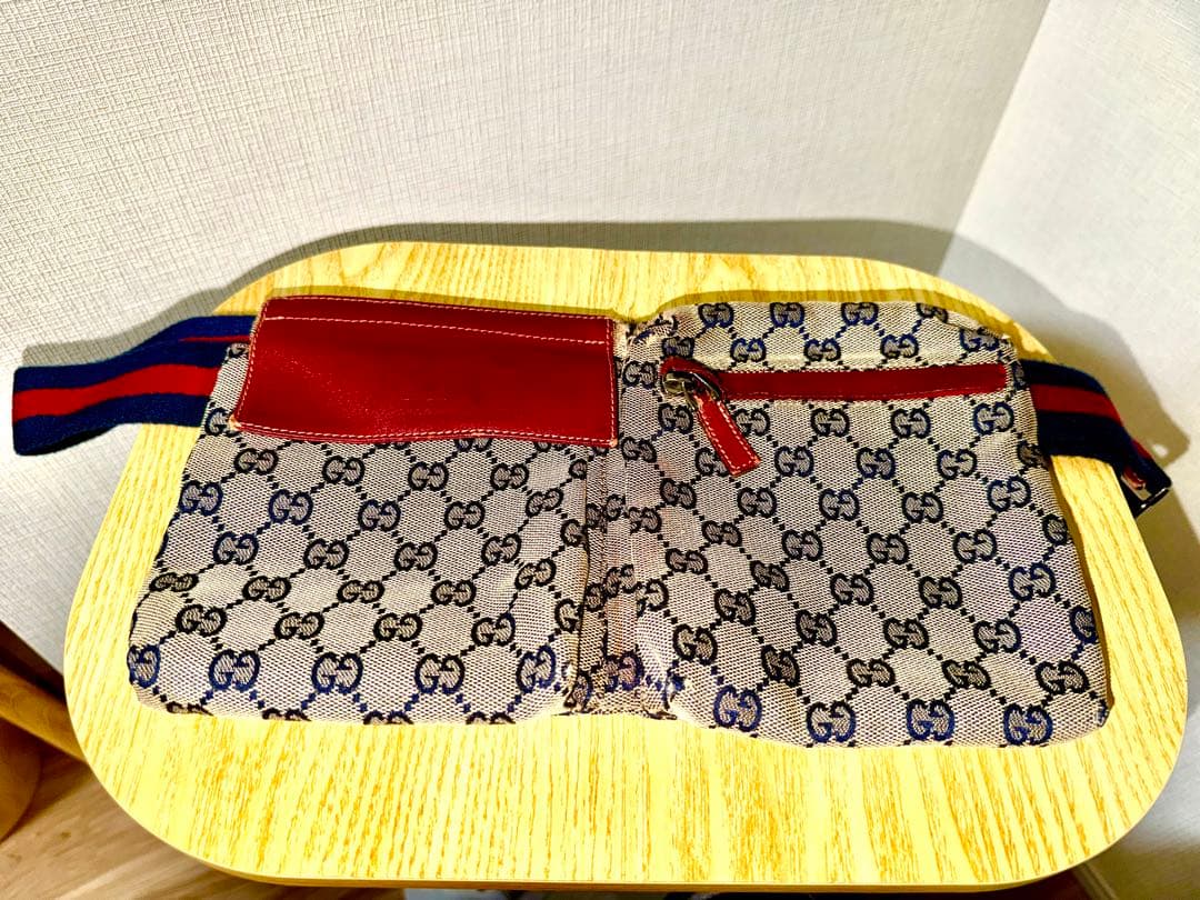 か*ち様 GUCCI GGパターン ボディバッグ・ウエストポーチ