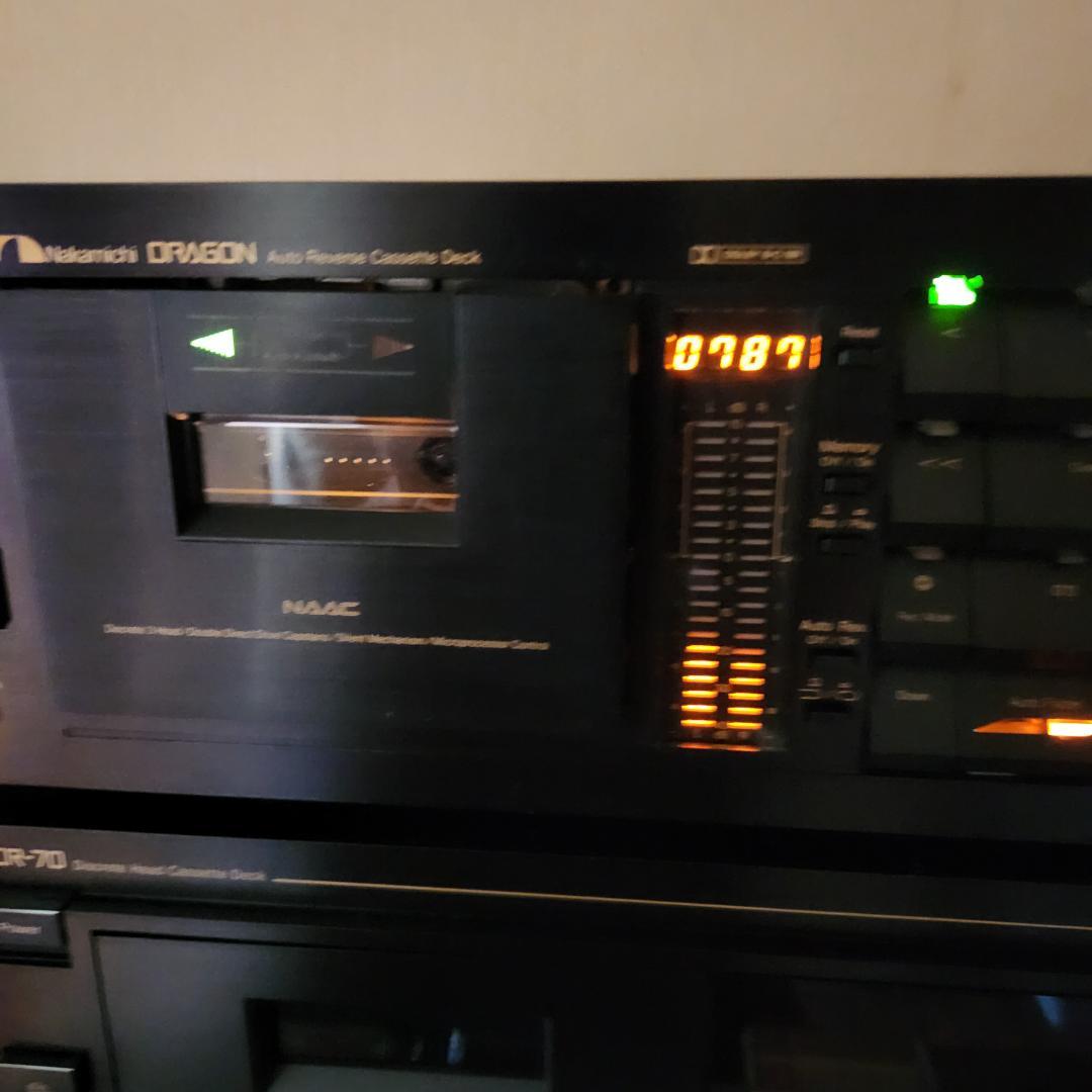 ナカミチ DRAGON オートリバースカセットデッキ