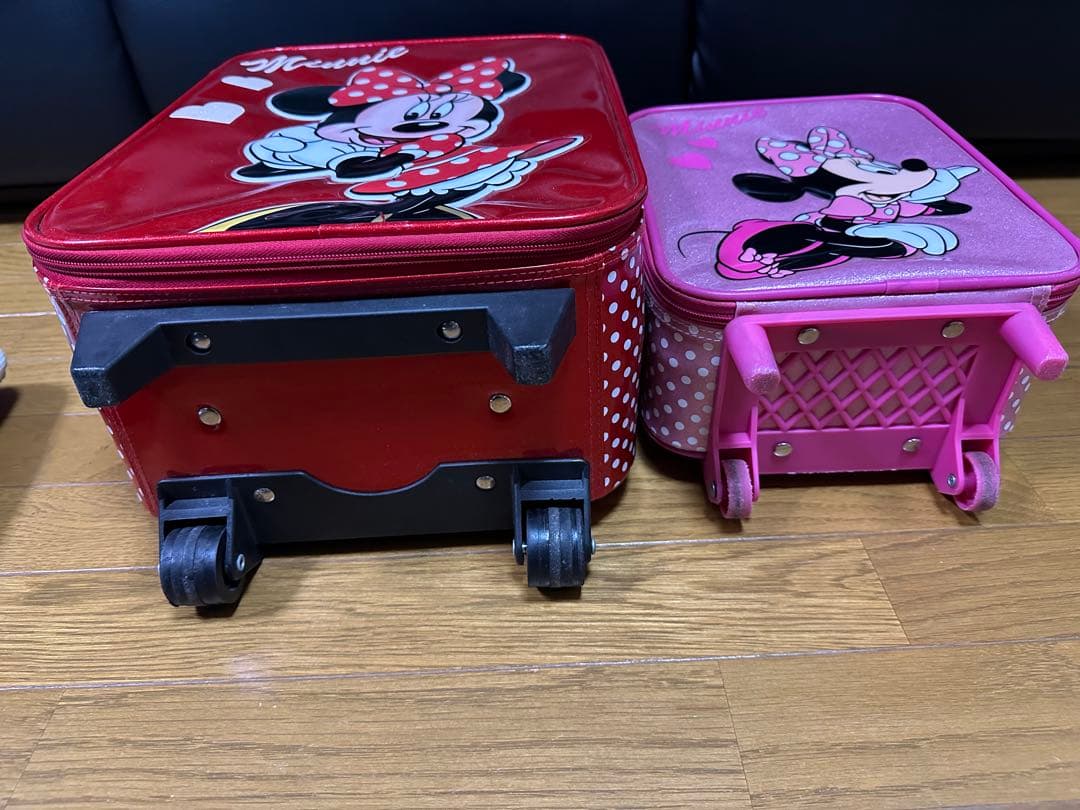 半額以下★ 美品 ★ キャリー 姉妹 セット 香港 ディズニーランド ミニー